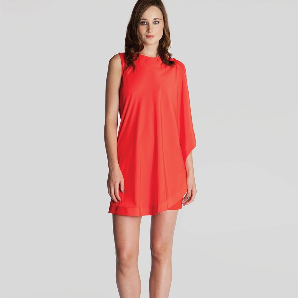 Like NEW Ted Baker “Bolty” Side Draped Dress 1 S